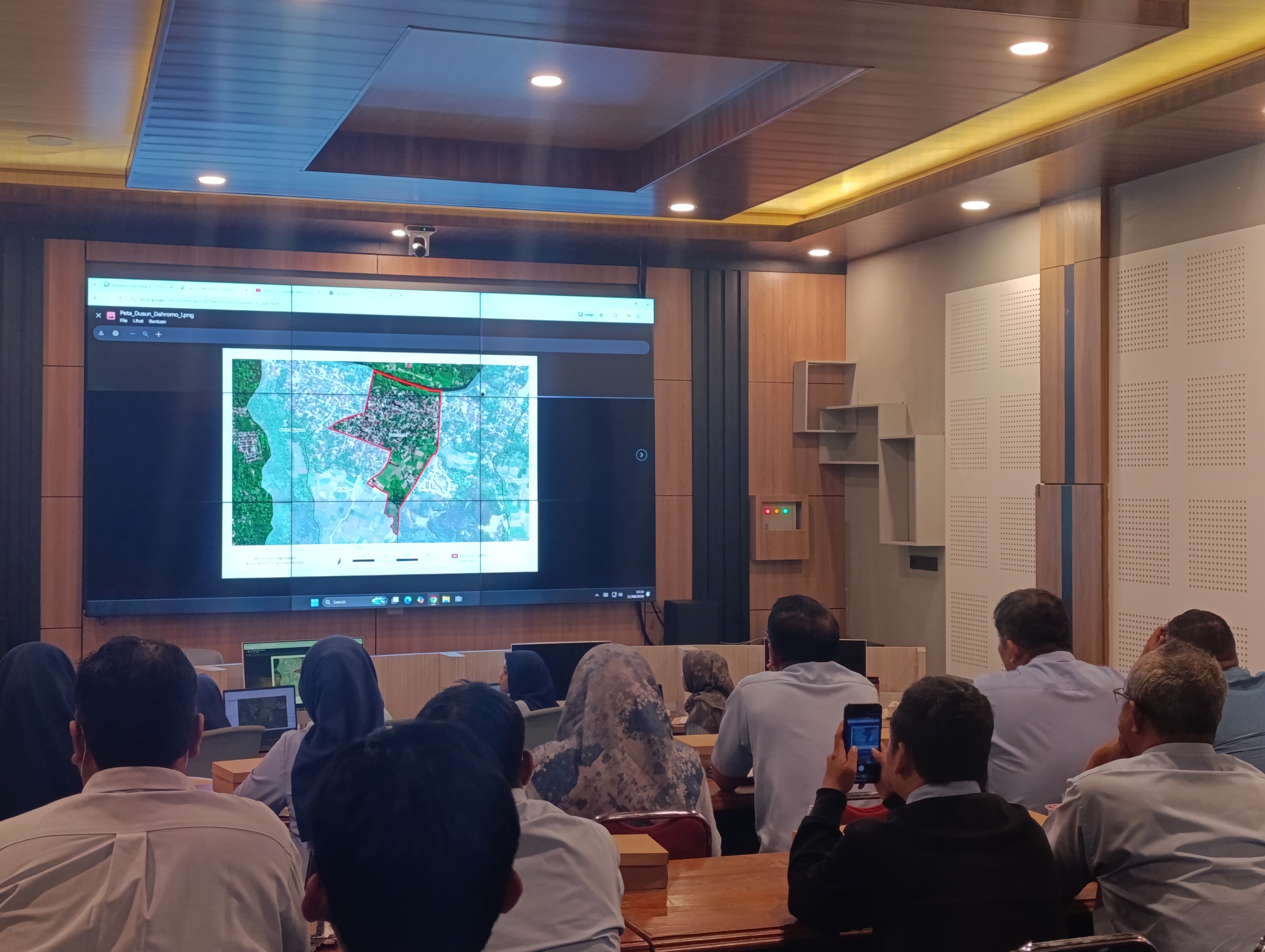 Diskominfo Bantul Dampingi Kalurahan dalam Pemetaan Batas RT