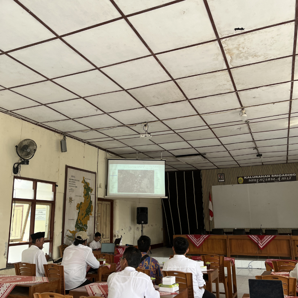 Pemetaan Batas RT Kalurahan Srigading